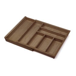 CUBERTERO MADERA EXTENSIBLE M60/90 NOGAL