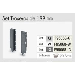 BARRA OLLERA 500mm.4PZ.+199 CONECTOR GRIS