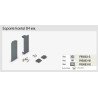 SET SOPORTE P/FRENTE INTERNO ADNBOX 80 ANTRACITA