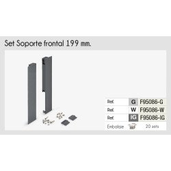 SET SOPORTE P/FRENTE INTERNO ADNBOX 199 ANTRACITA