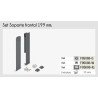 SET SOPORTE P/FRENTE INTERNO ADNBOX 199 BLANCO