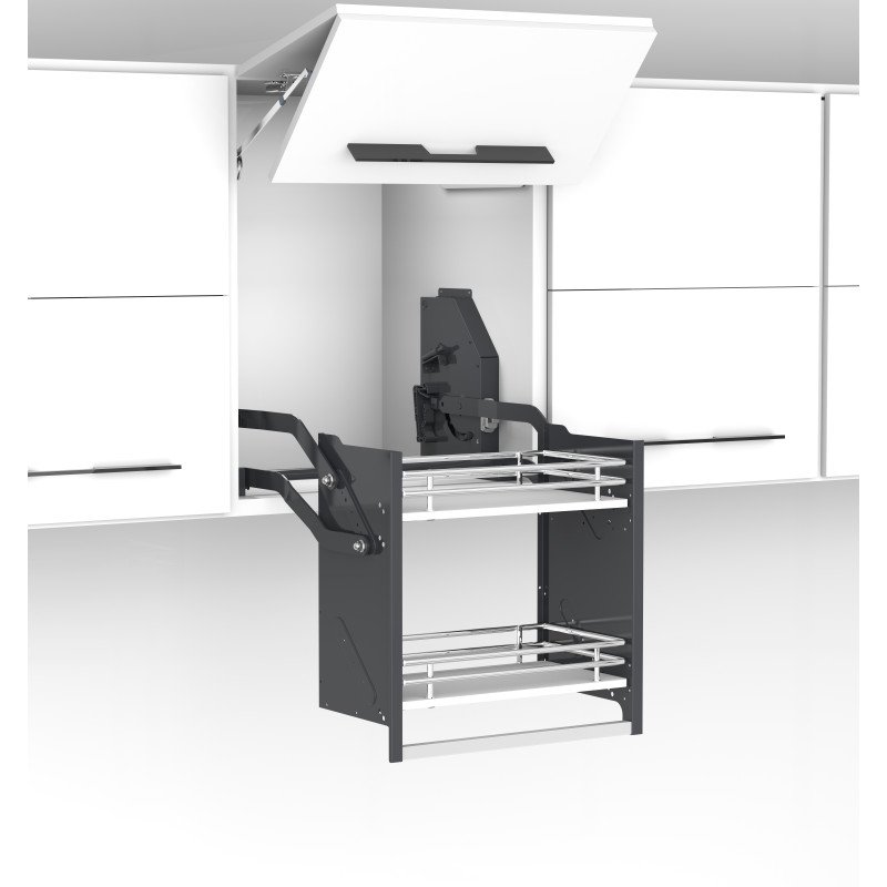 SISTEMA PULL-DOWN PRO OVAL M90 CROMO