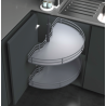 MEDIO GIRATORIO M90 PRO OVAL CROMO