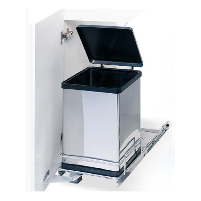 PORTARESIDUOS GRANDE AC INOX