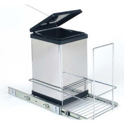 PORTARESIDUOS GRANDE AC INOX