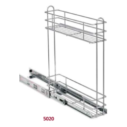 AJUSTE 2 NIVELES CROMO 130x530
