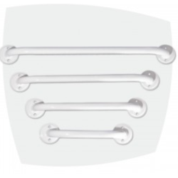 BARRAL DE SEGURIDAD 45 CM BLANCO